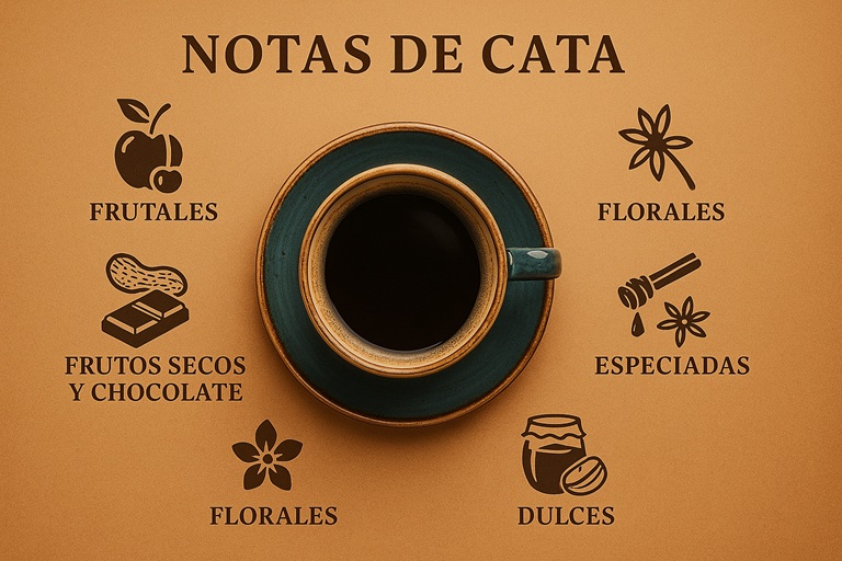 Diferentes tipos de notas de cata