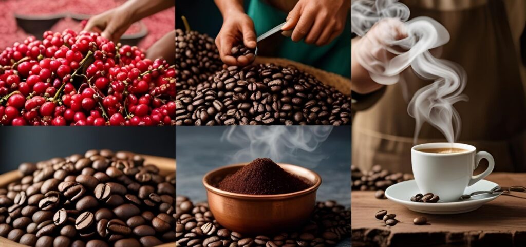 Proceso del café.