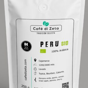 Bolsa de café de Perú de cultivo bio