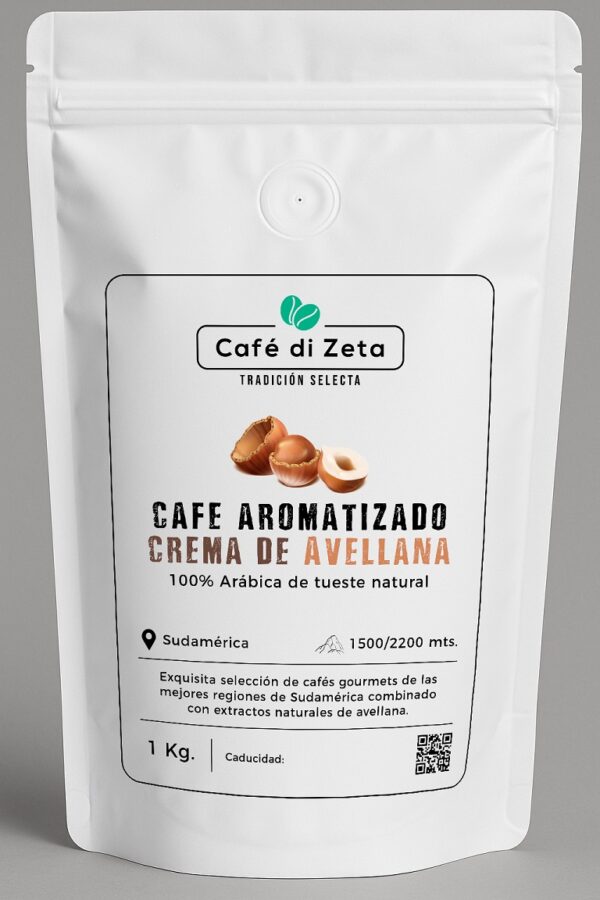 Bolsa café aromatizado crema de avellana