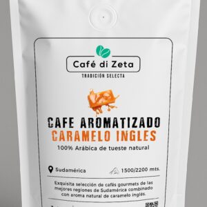 Café aromatizado de caramelo ingles