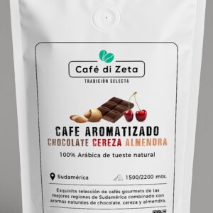 Bolsa café aromatizado de chocolate, cereza y almendra