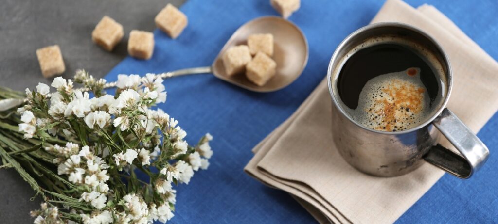 Café aromatizado con aceites esenciales naturales