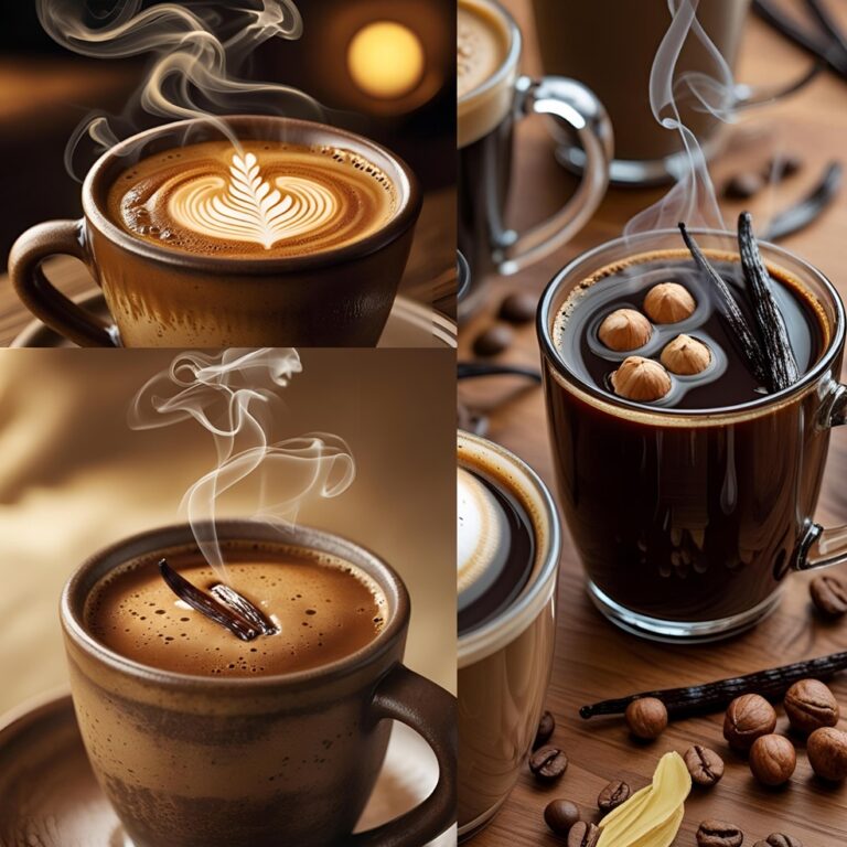 Café aromatizado natural