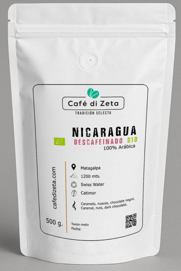 Café Descafeinado Nicaragua BIO