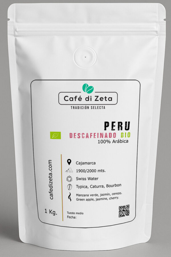 Café Descafeinado Perú BIO
