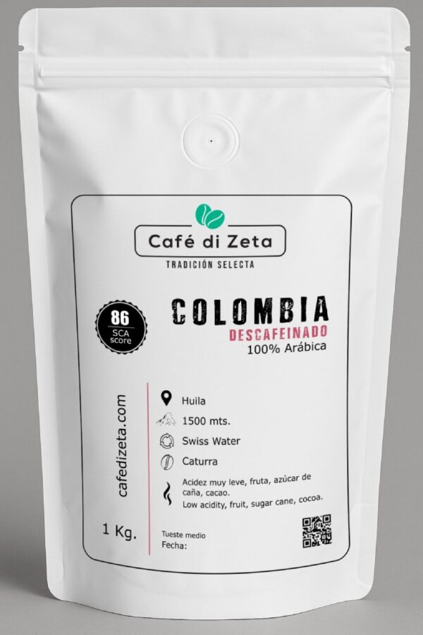 Café Descafeinado Colombia