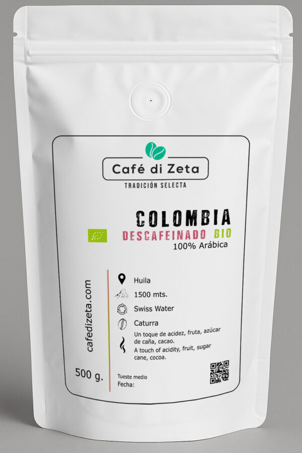 Café Descafeinado Colombia BIO