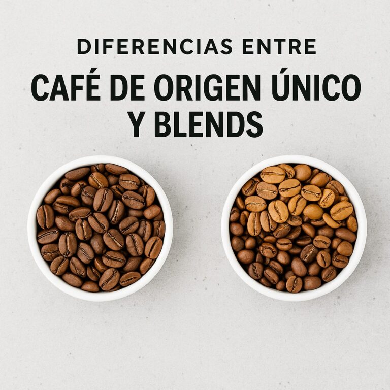 Diferencias entre café de origen único y blends