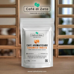Bolsa café aromatizado de caramelo ingles